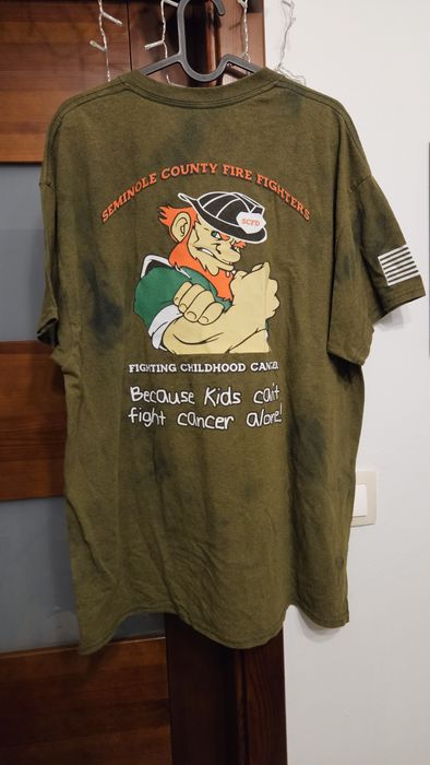 Koszulka vintage khaki gildan t-shirt