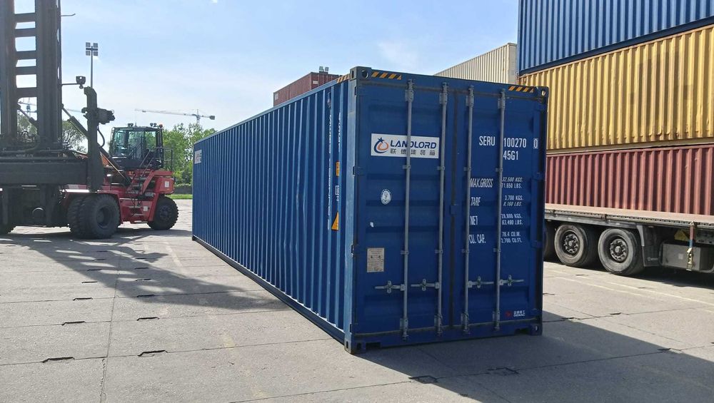 SPRZEDAM UŻYWANY Kontener morski 40HC - po kilku podróżach - VY