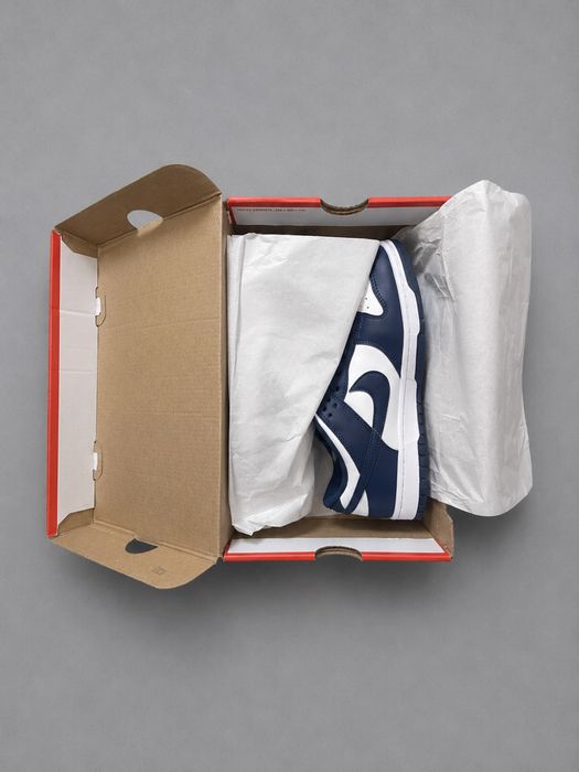 Кросівки Nike Dunk Low Navy/White