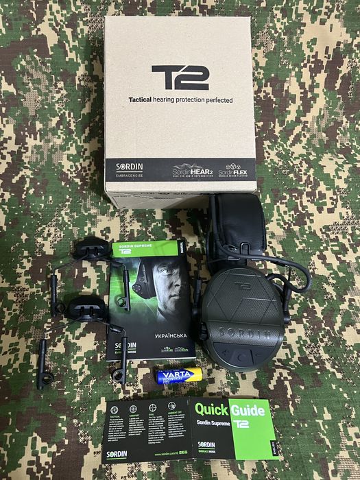 Активні навушники Sordin Supreme T2 Headband, оригінал Швеція‼️