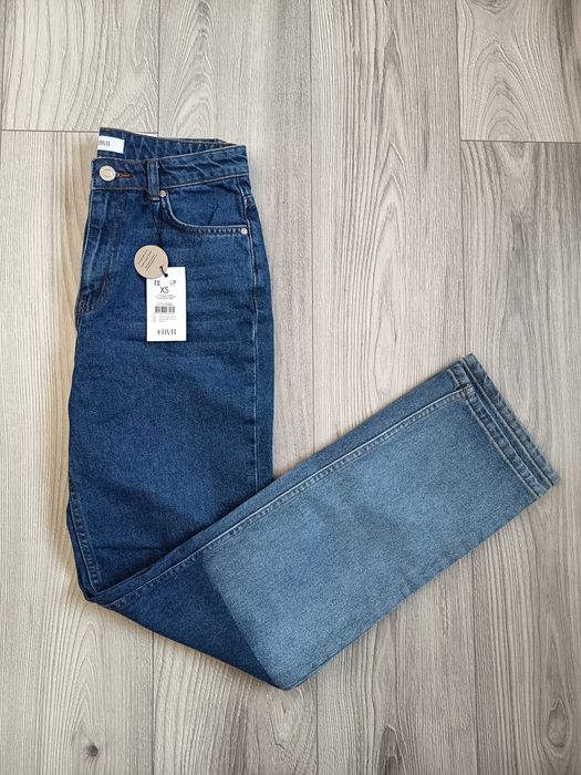 Nowe jeansy renomowanej firmy Envii organic cotton XS dwukolorowe