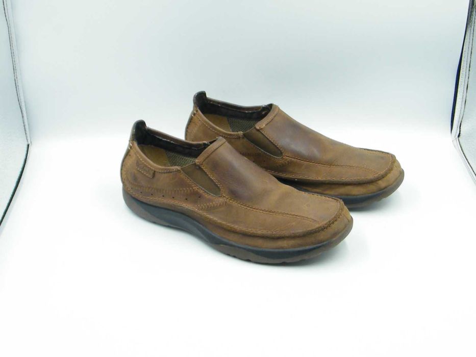 Clarks skórzane mokasyny