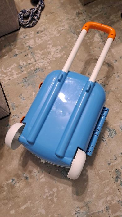 Дитяча валіза на коліщатках, пластик