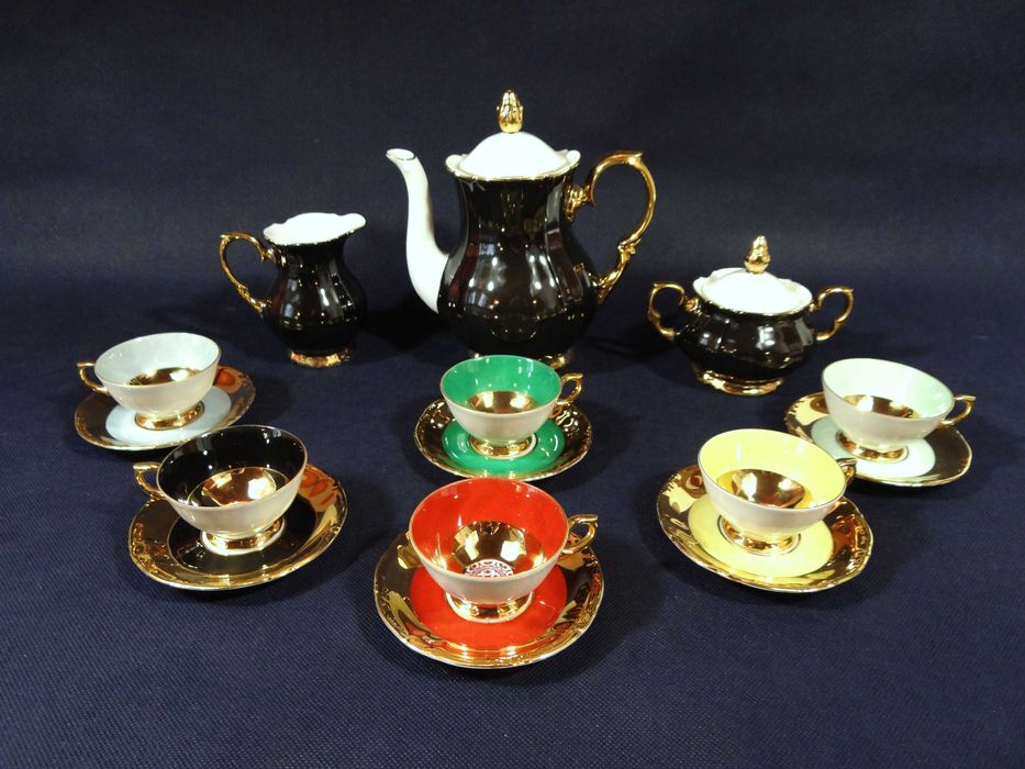 Serwis porcelanowy Kahla lata 60-te