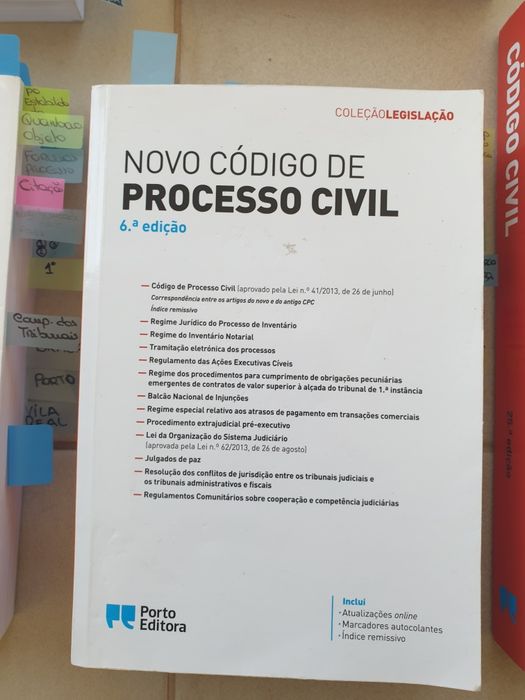 Livros direito  - colecção legislação