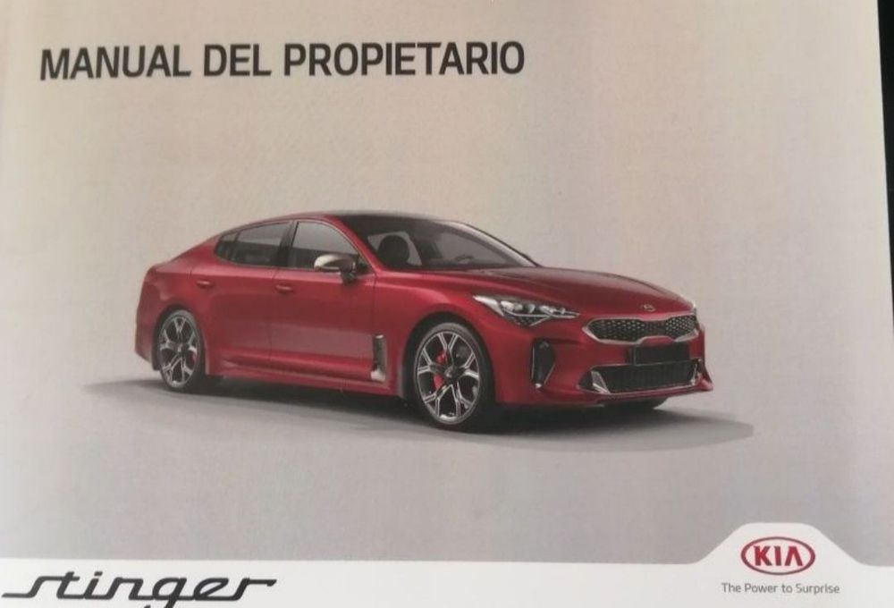 Manual Kia Stinger em Espanhol