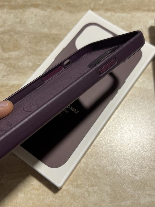 Capa iPhone 13 Pro Max Leather c/MagSafe