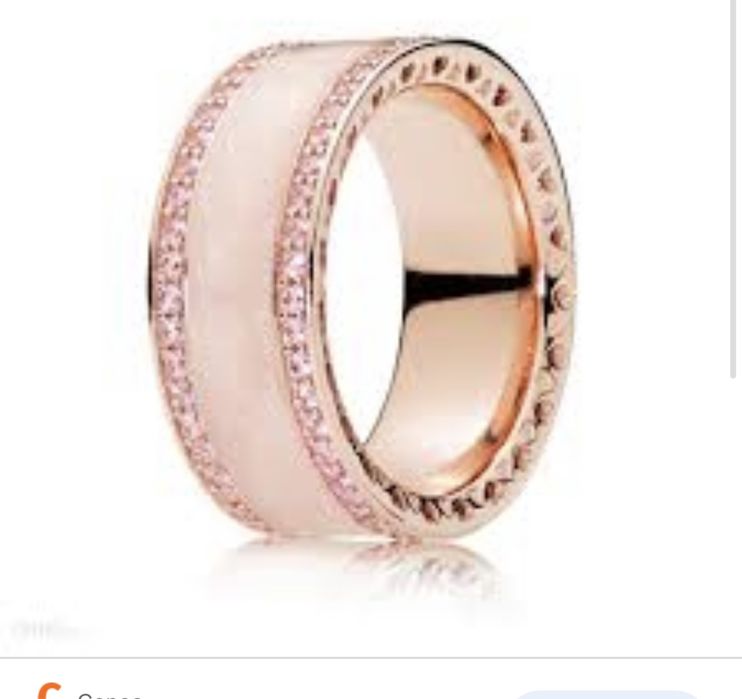 Pierscionek obrączka Pandora Rose