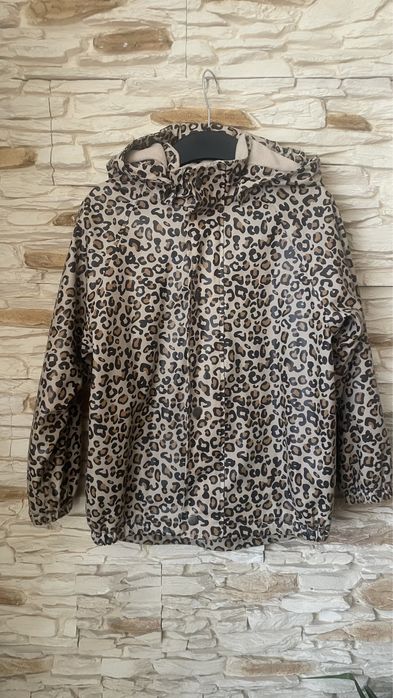 Kurtka przeciwdeszczowa panterka Kuling jesienna roz. 122/128