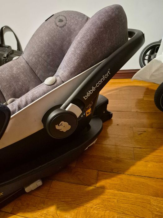Conjunto de bebé - carrinho + babycock + isofix