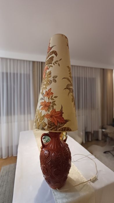 Lampa ceramiczna lata 60-te