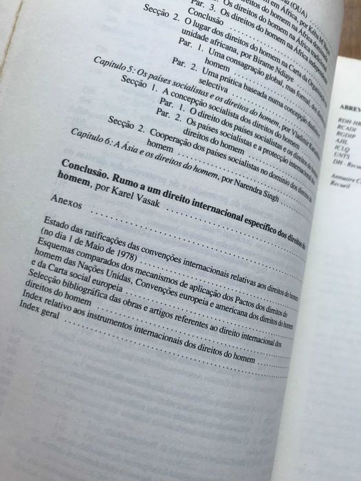 Livro "As Dimensões Internacionais dos Direitos do Homem" - UNESCO