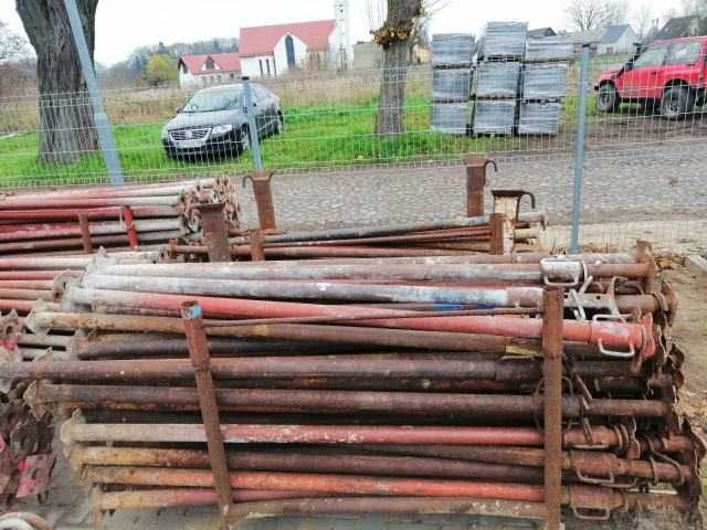 Stemple budowlane, podpory, szalunki, dzwigary, doki, plyta szalunkowa