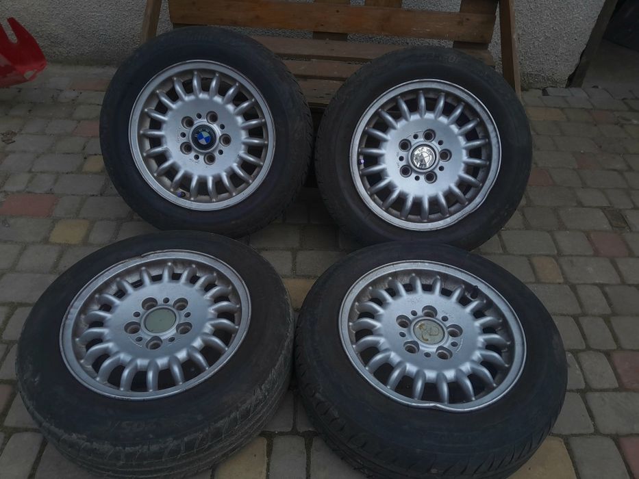 Диски BMW R15 з літньою резиною 205/60 | комплект