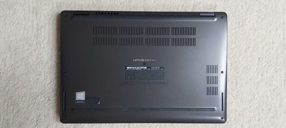 Dell 5300 2in1 laptop/tablet i5 8365U, 16 GB, NVME 256 GB, 13", WIN 11