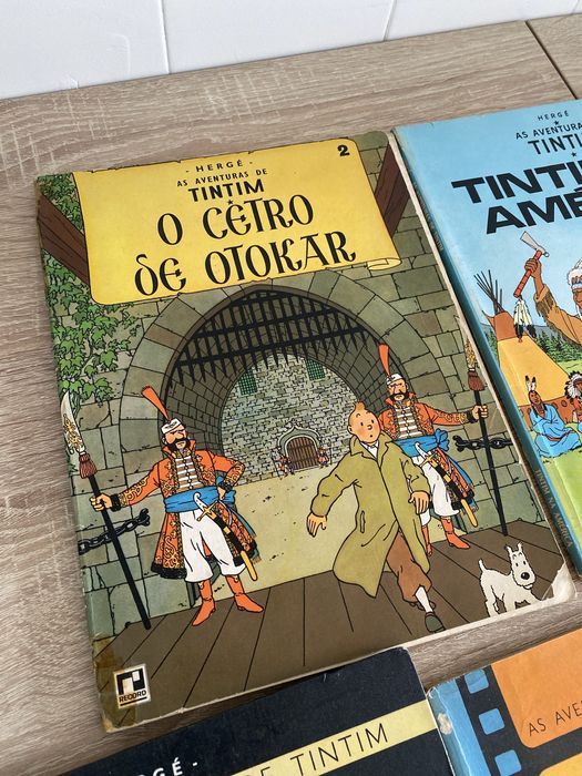 Livros TinTim colecao 4 livros