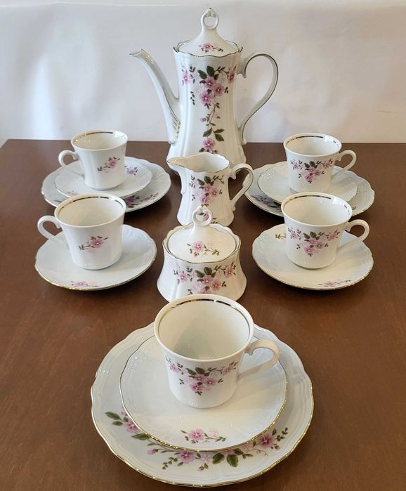 Retsch Wunsiedel, Bawaria – retro zestaw do kawy