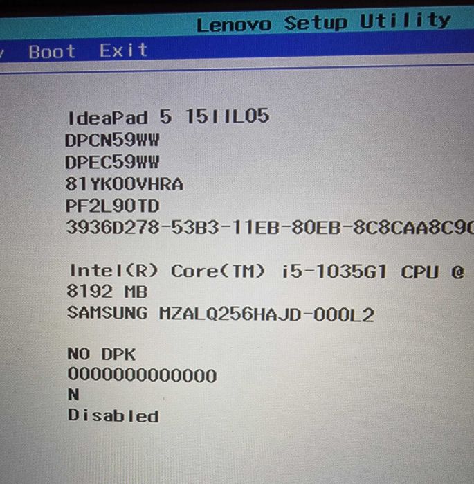Lenovo 5 15 /Full IPS/Соrе™ i5-1035G1(10 Gen)8DDR4/NWME 256/Intel®UHD4GB
