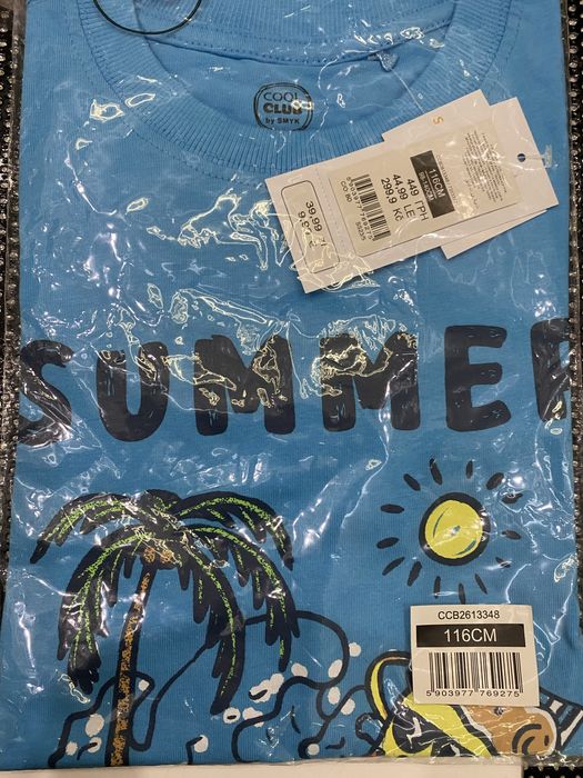 T-shirt chłopięcy ze SMYKA Cool Club 116 cm NOWY z Metką