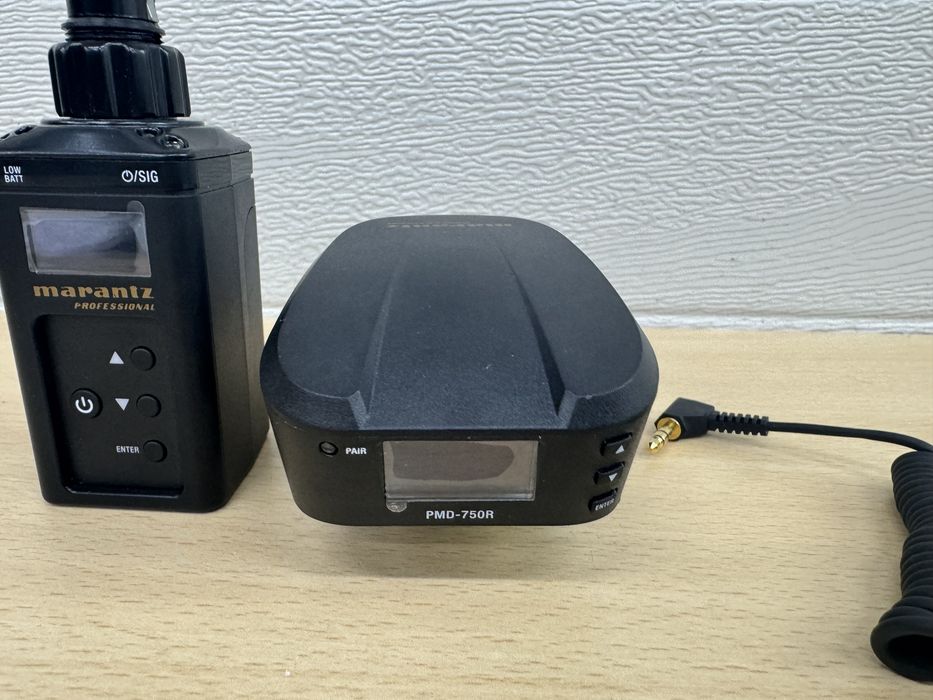Zestaw nadajnik plus odbiornik Marantz pmd 750 t ta do mikrofonów xlr