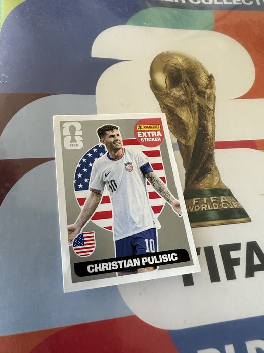 Fifa WC extra sticker silver
