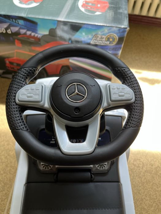 Каталка-толокар Caretero (Toyz) Mercedes G350 D з батьківською ручкою