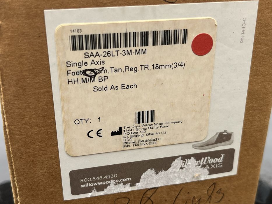 Стопи карбонові протези Тайвань