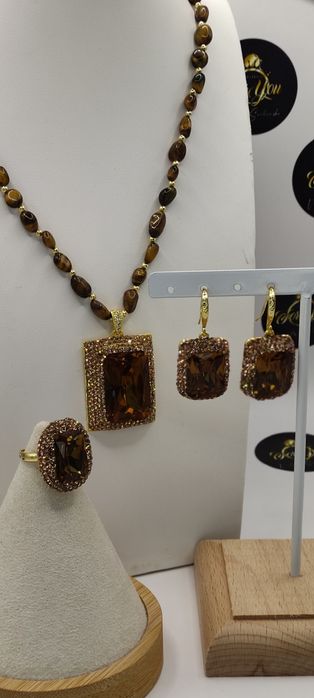 Zestaw biżuterii ze stali chirurgicznej