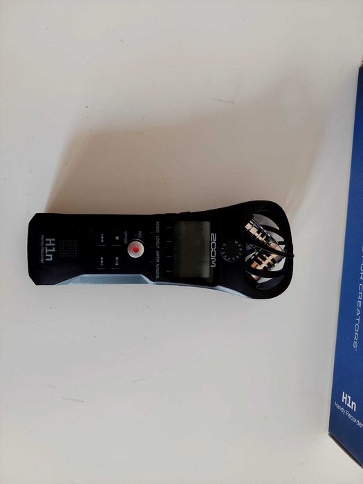 Gravador Zoom H1N + Micro lapela Boya