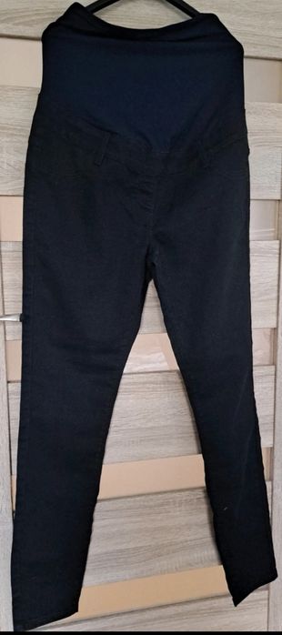 Spodnie Jeans z pasem ciążowym 40