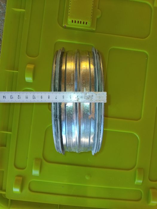 Abraçadeiras metálicas 200 e 300 mm e união metalica 190 mm