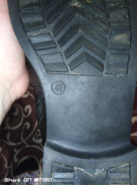 Чоботи/ботфорти 41р