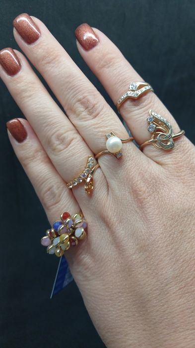 Каблучки 585 проби / кольца/перстни