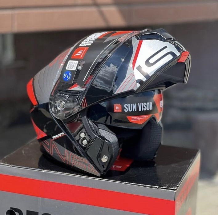 Мото шолом MT genesis SV шлем MT helmets іспанський модуляр генесіс св
