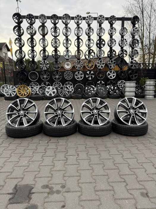 Felgi aluminiowe Skoda 19" 5x112 7,5j et43 Vw Audi Seat Cupra Bmw itp.