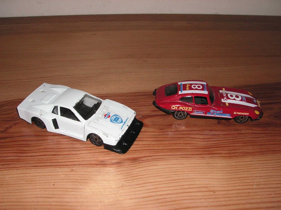 Carros Polistil Jaguar XK.E 4.2Lt e Lancia Belta MonteCarlo 1/40