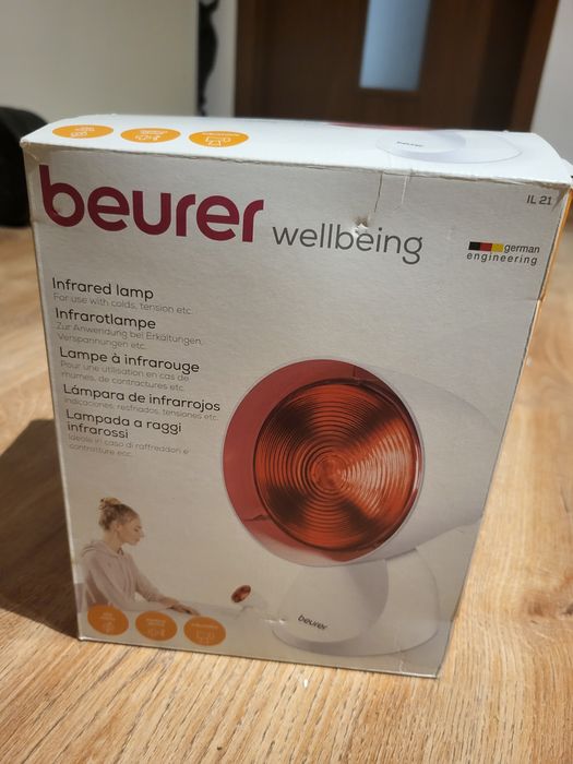 Lecznicza lampa na podczerwień