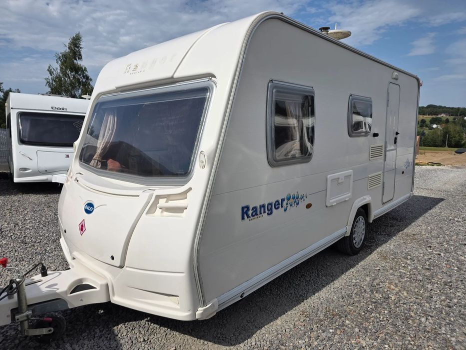 Bailey RANGER 470/4  Przedsionek w zestawie,osobna kabina.