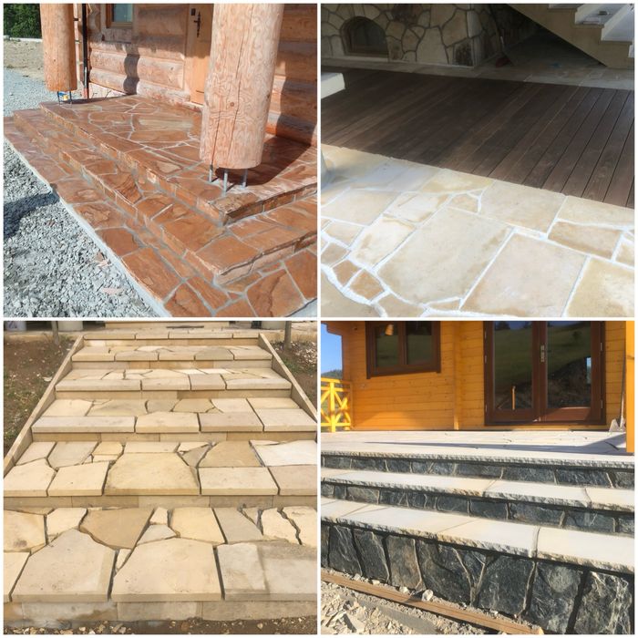 Ogrodzenia z Kamienia elewacje mury .Usługi kamieniarskie.Układanie