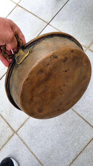 Panela de cobre antiga