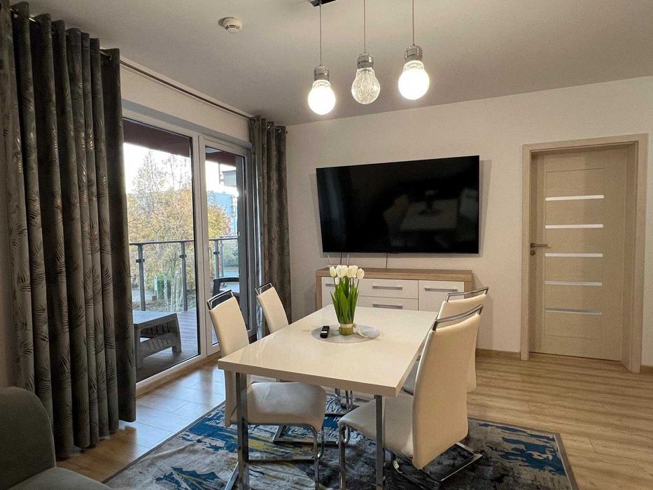 Apartament w Kołobrzegu - Baseny Sauna Siłownia Jacuzzi Parking