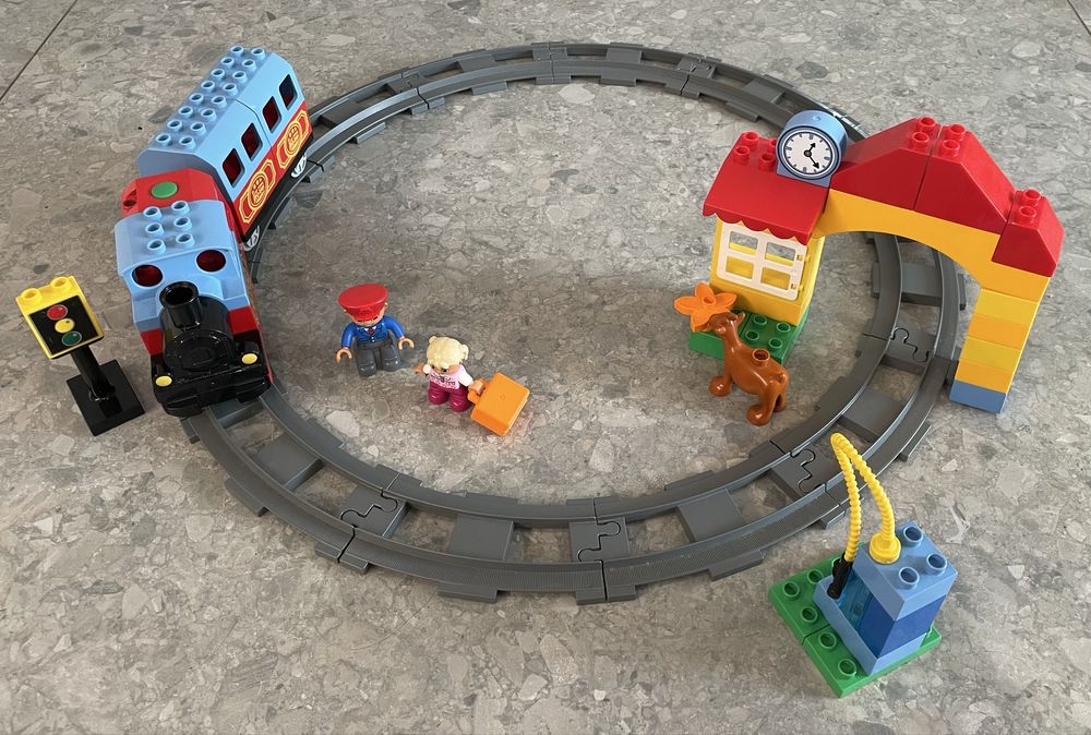 LEGO Duplo 10507 pociąg kolejka deluxe tory