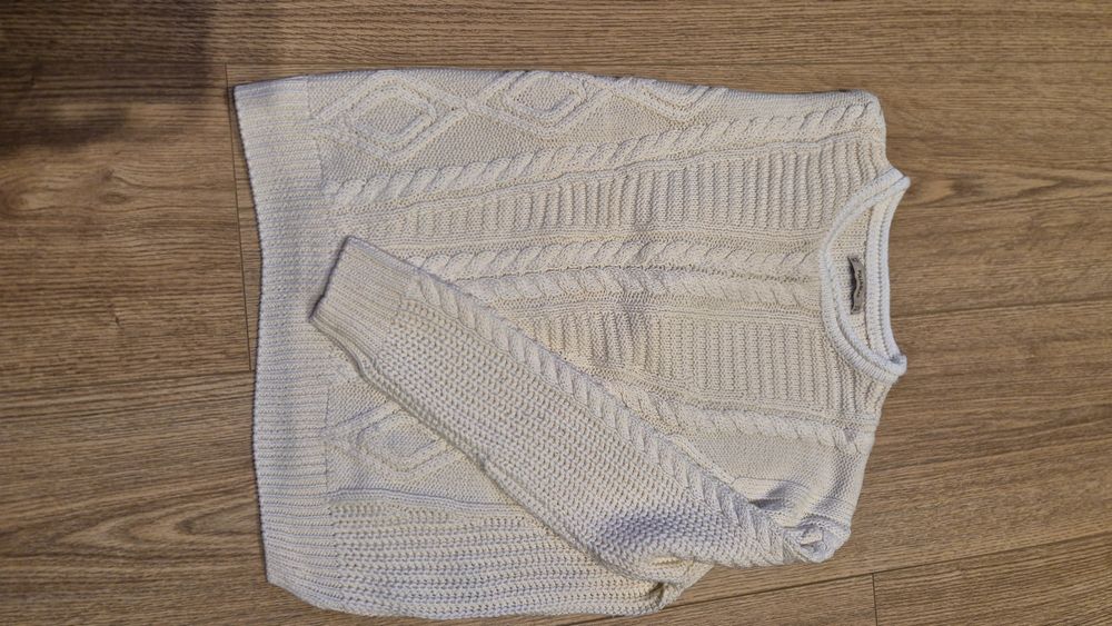 Sweter kremowy M Pull&Bear