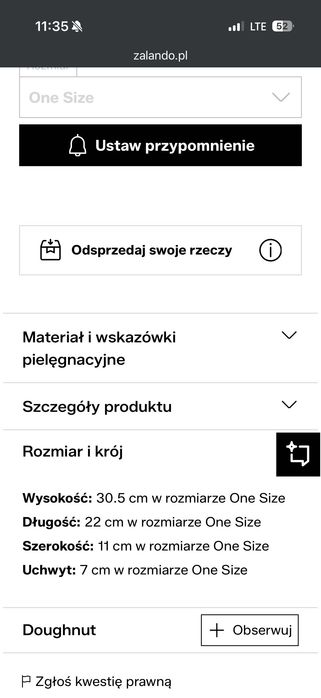 Plecak Doughnut nowy