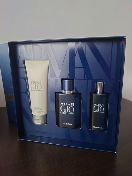 Zestaw Giorgio Armani Acqua di Gio Profondo