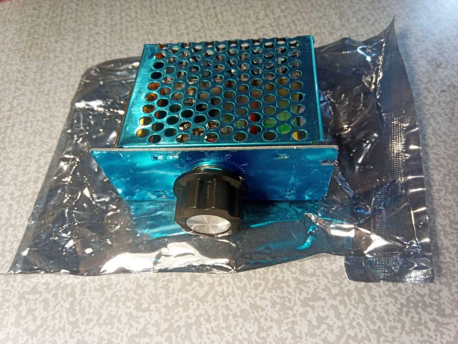 Регулятор мощности 220В 4кВт диммер теплый пол ТЭН светорегулятор