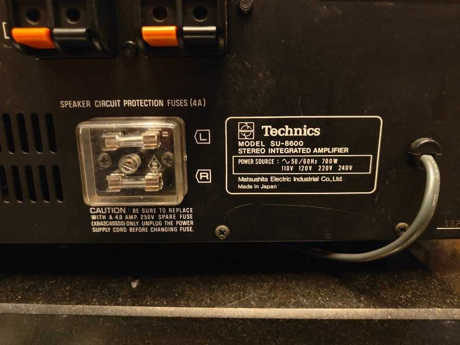 TECHNICS SU-8600 ! Porządny wzmacniacz VINTAGE