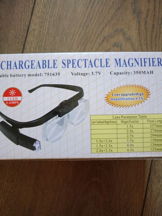 Бінокуляри  Лупа