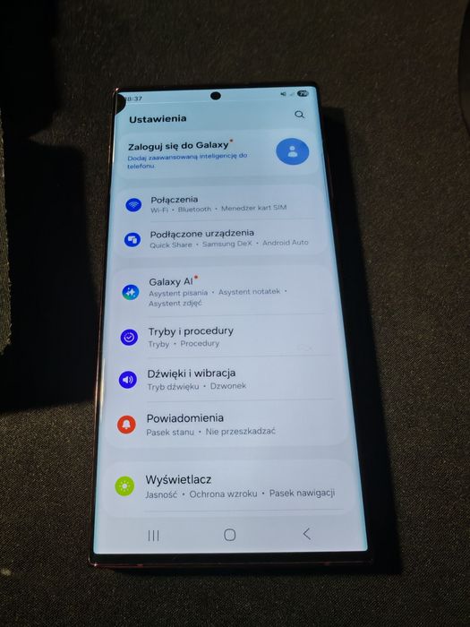 Samsung S22 Ultra czytać opis