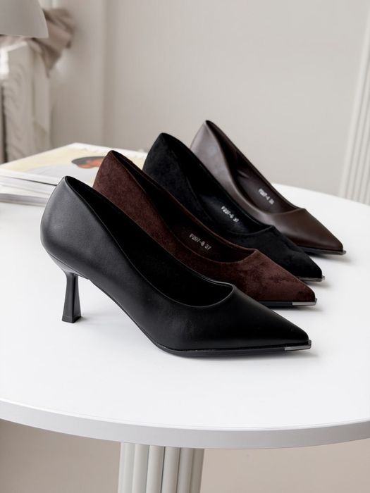 Туфлі жіночі екозамша/екошкіра